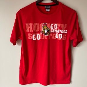 3/$25 NHL Ottawa Senators Tee Red Size L